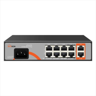 سوییچ شبکه 8 پورت POE مکسرون مدل MSW-۳008FPB-2FL-120I